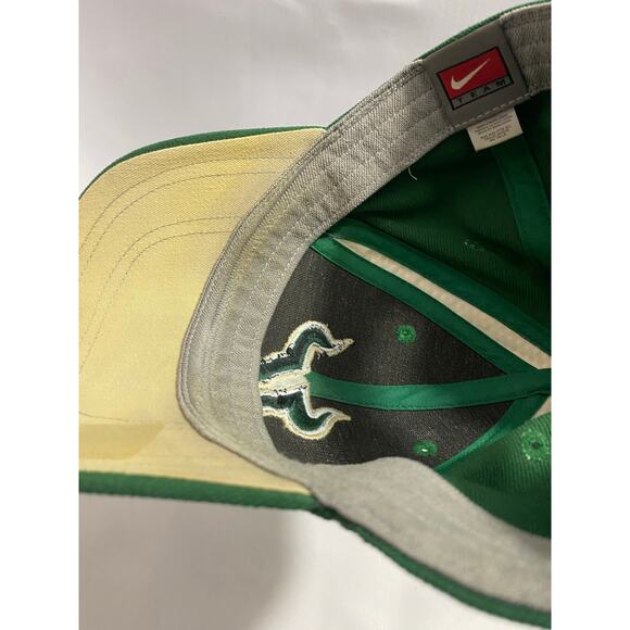 South Florida Bulls Hat Strapback Cap Mens Green Team Nike NCAA Football - Picture 3 of 10
